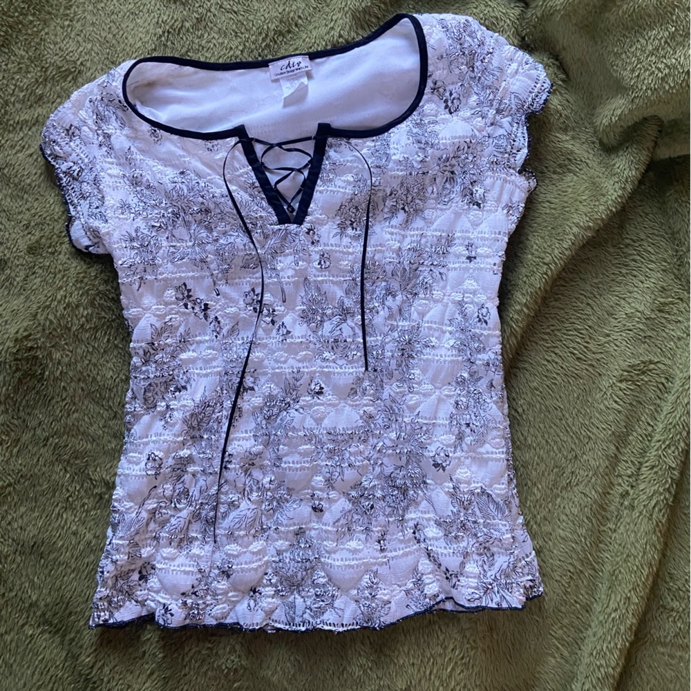 90’s Textured Top
